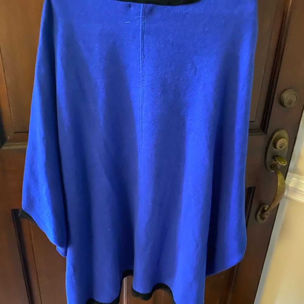 Tyler Boe - Fringed Poncho - Size XS/S